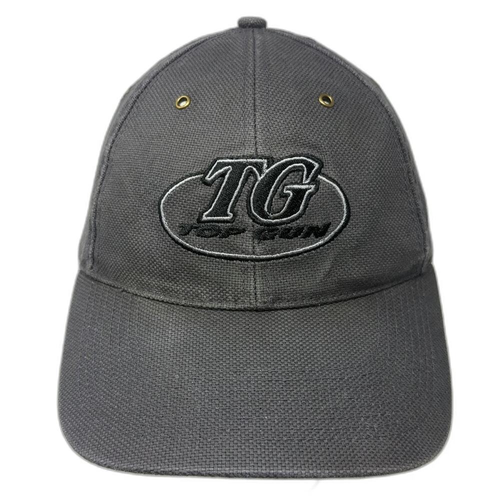 Fersten Worldwide Baseball Cap Gray One Size Top Gun Slideback Cotton Hat